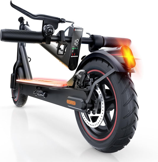 iScooter Electric Scooter for Adults & Teens, 25/19/18 Miles Long Range, 21/20/19 Mph Top Speed, 500W Peak Motor, Foldable and Portable Commuting E-Scooter with Cruise Control & Dual Braking System
